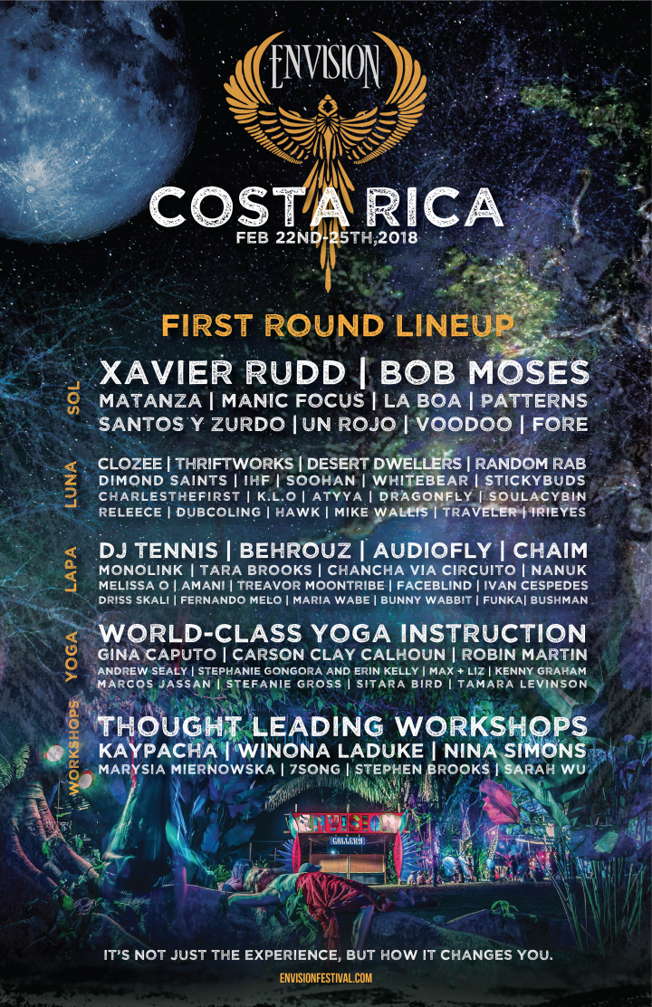 First Round Line Up Poster